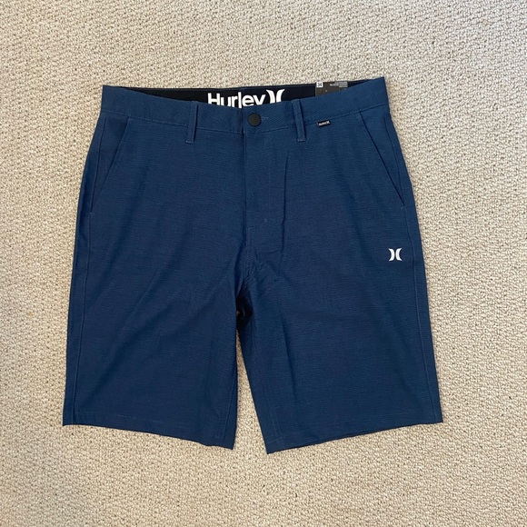 Hurley Other - Mens blue Hurley hybrid shorts size 34
